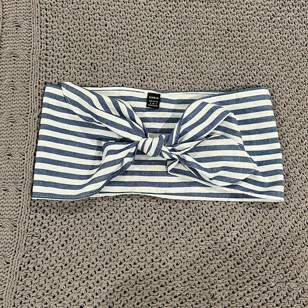 Tube top tie around, size 4/36